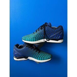 Adidas Torsion PYV 702001 Light Blue Strips Running Shoes Size 10